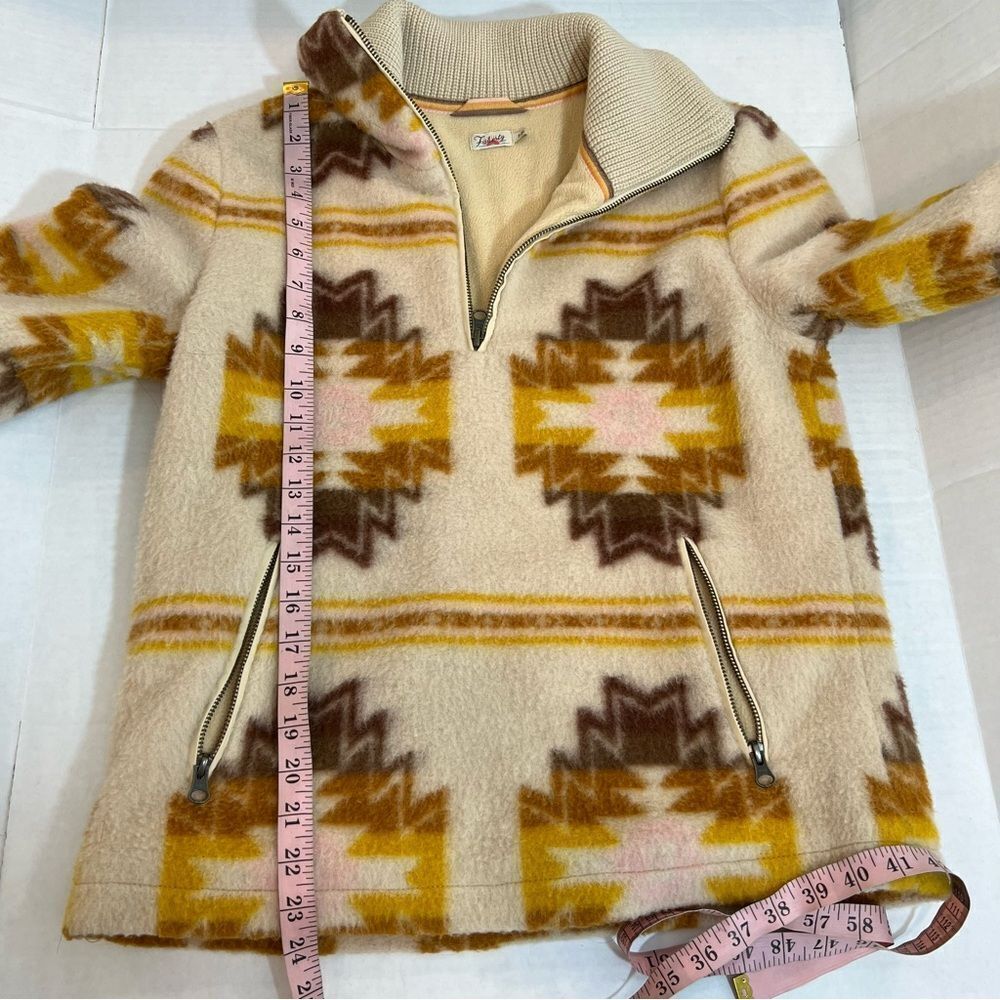 Faherty good feather x star nation quarter zip star nation | Size S - Picture 13 of 13